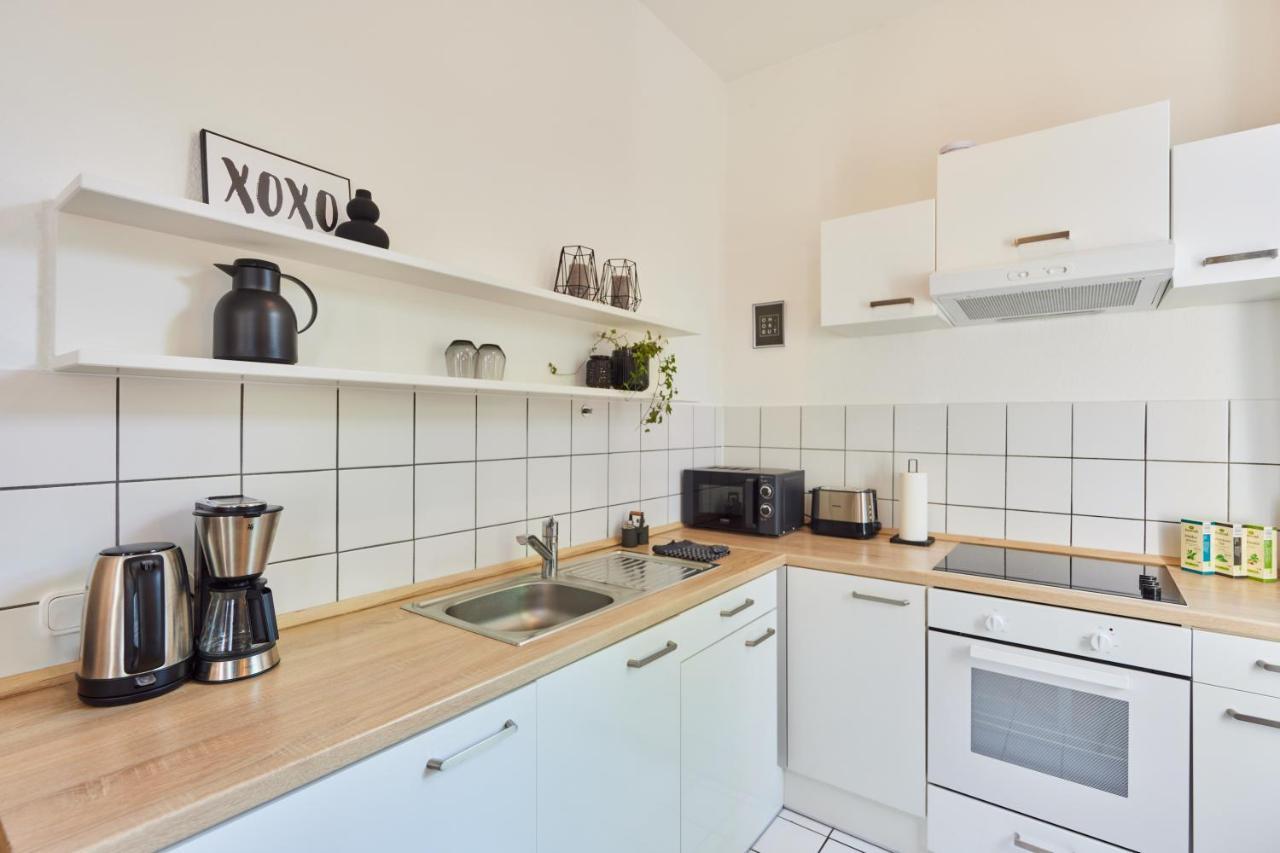 Studio3 Zentral Und Ruhig Mit Parkplatz, 5 Min Z Bali-T Und Gop, Boxspringbett Bad Oeynhausen Eksteriør billede